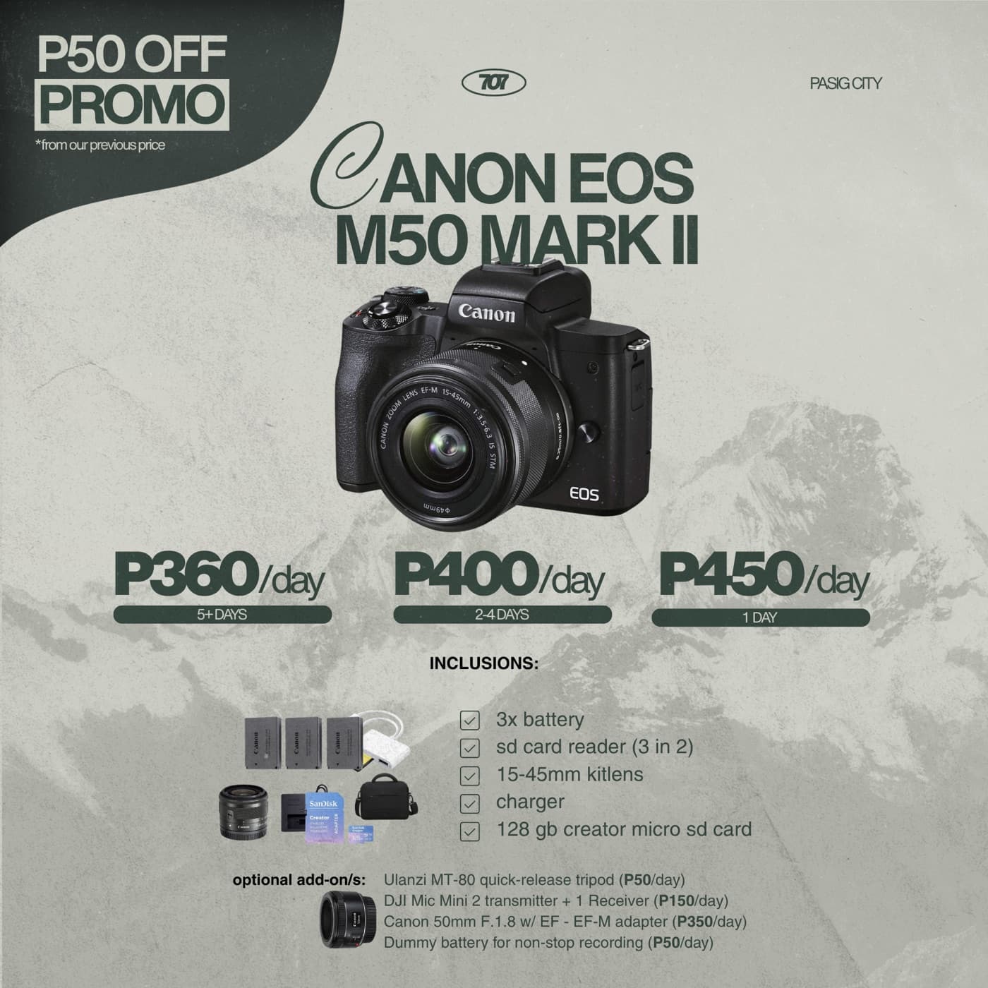 Canon EOS M50 Mark II