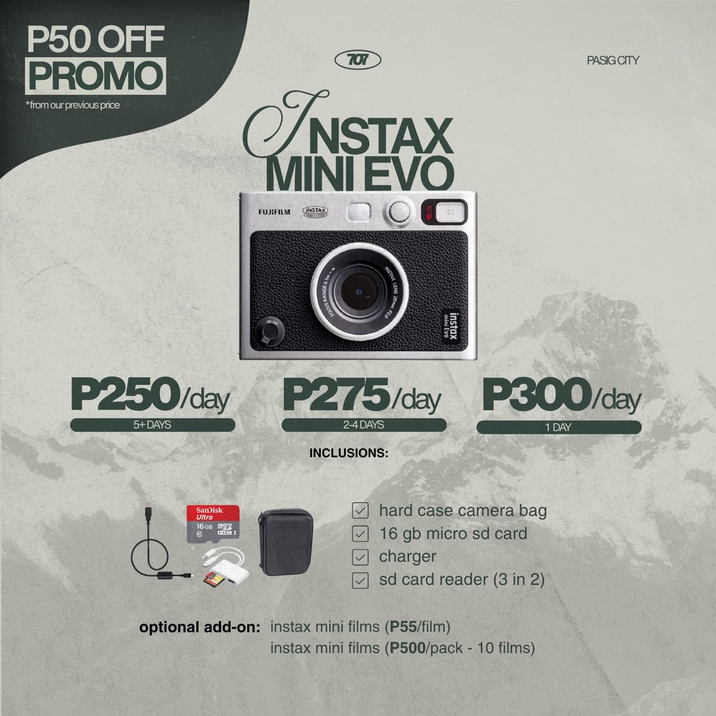 Fujifilm Instax Mini Evo